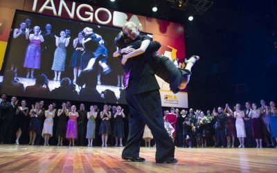 Tango de Pista category winners at the 2016 mundials
