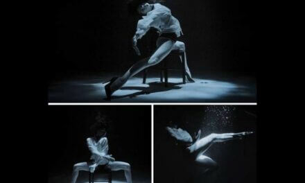 A táncosnő, aki tangót táncol 10 méter mélyen, magassarkúban, szabad tüdővel, búvárfelszerelés nélkül!
