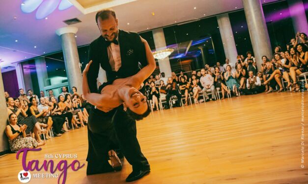Un show de tango en el Chipre Tango Meeting